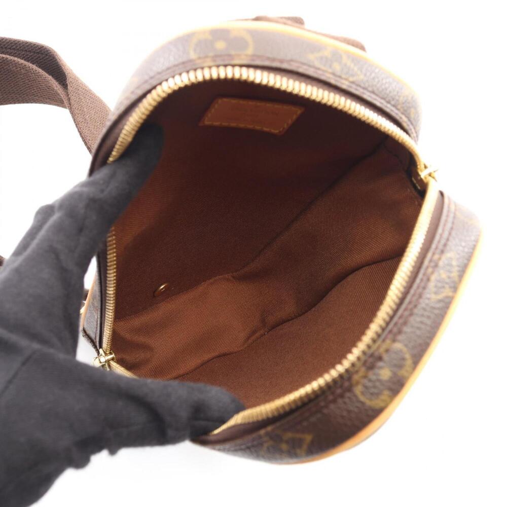 LOUIS VUITTON Brown Monogram Leather Pochette Fanny Pack - Picture 3 of 10